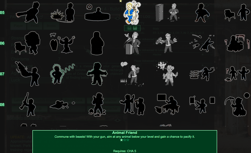 Illustration for article titled New Tool Lets You Build A Fallout 4 Character's Stats Early